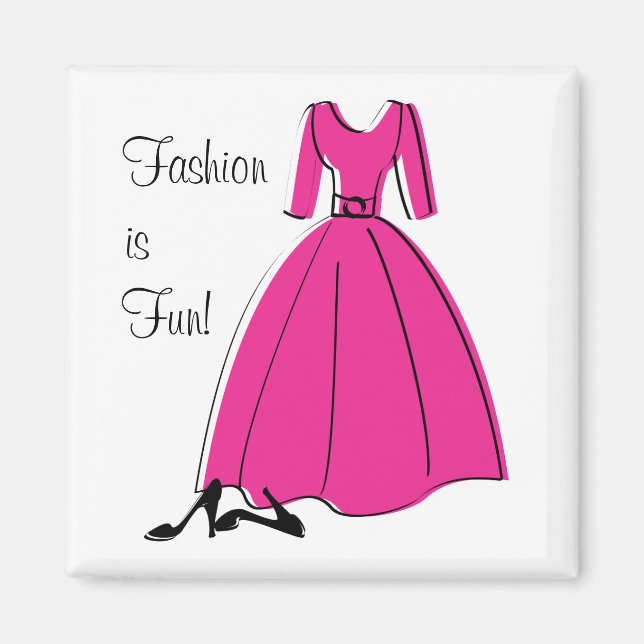 Spring Fling Fashion Magnet (Front)