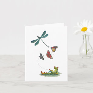 Spring Fling Greetings Card