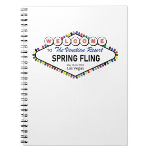 Spring Fling Notebook