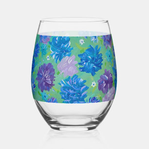 Spring Fling Stemless Wine Glass