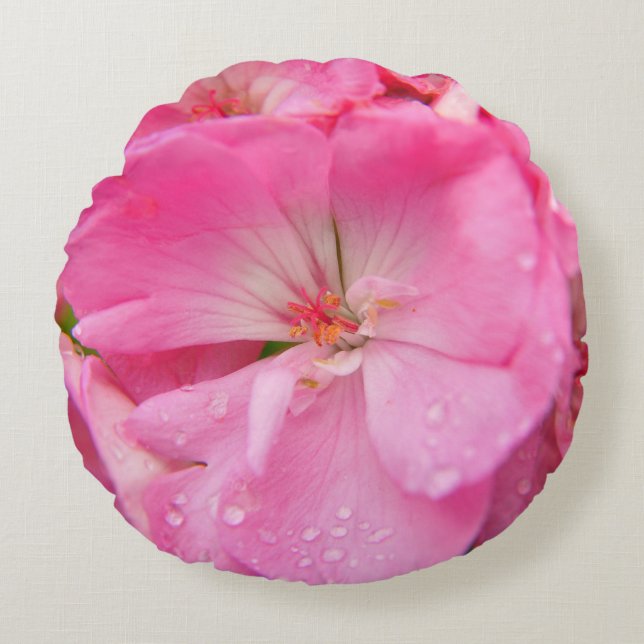 Spring Flora Round Cushion (Front)