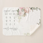 Spring Floral Baby Blanket