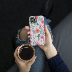 Spring Floral Botanical Pattern Colourful Phone Ca iPhone 13 Pro Max Case