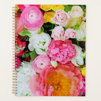 Spring Floral Bouquet 2026 Planner