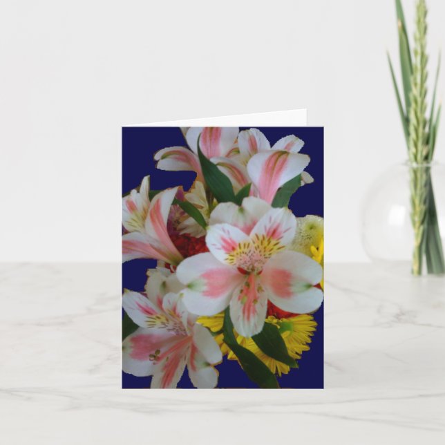 Spring Floral Bouquet Notecards (Front)
