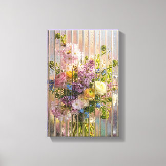 Spring Floral Bouquet Poster Canvas Print