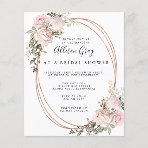 Spring Floral Bridal Shower Invitation