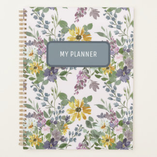 Spring Floral Day Planner