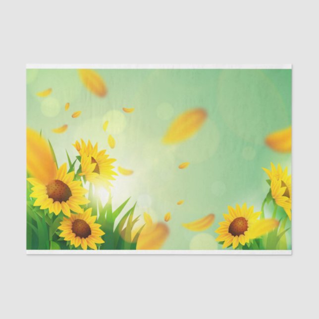 Spring Floral Design Series 7 Tissue Paper (Front)