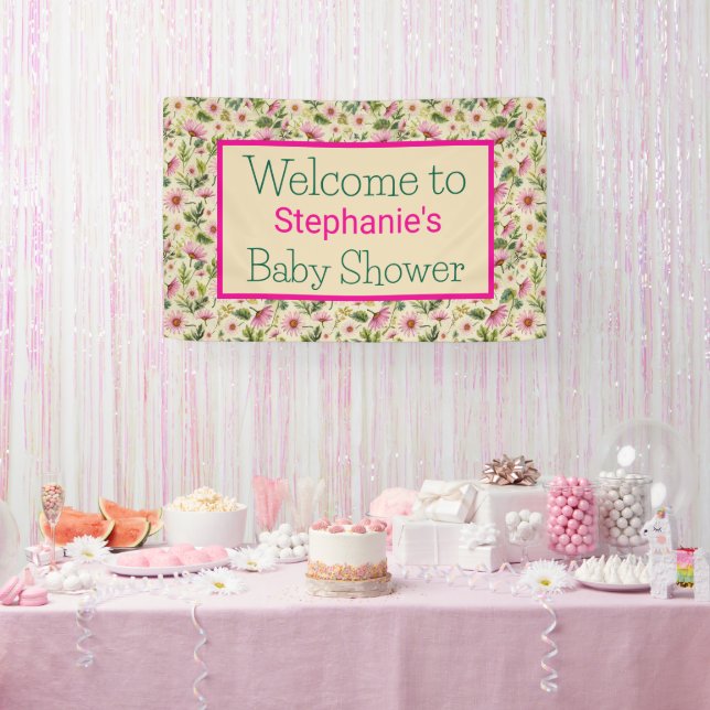 Spring Floral Event  Banner (Party)