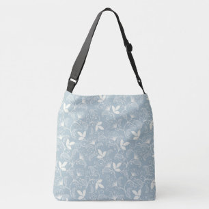 Spring Floral Flower Pattern Crossbody Bag
