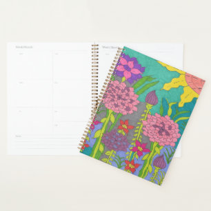 Spring Floral Garden Art Planner