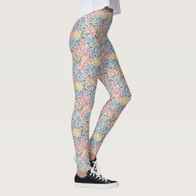 Spring Floral Leggings (Right)