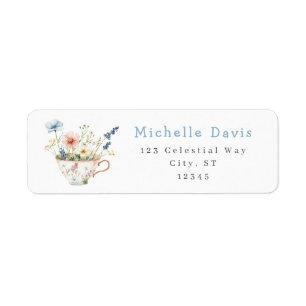 Spring Floral Tea Party Address