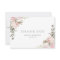 Spring Floral Thank You Card