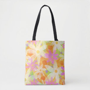 Spring Floral Tote Bag