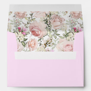 Spring Floral Watercolor Envelopes