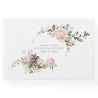 Spring Floral Wedding Guest Book