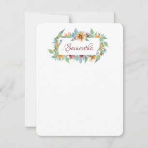 Spring Florals Card