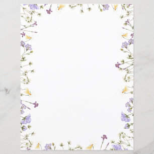 Spring Florals Paper Sheet