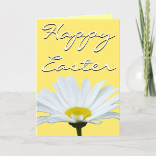 Spring Flower Card Personalised Easter Daisy Card