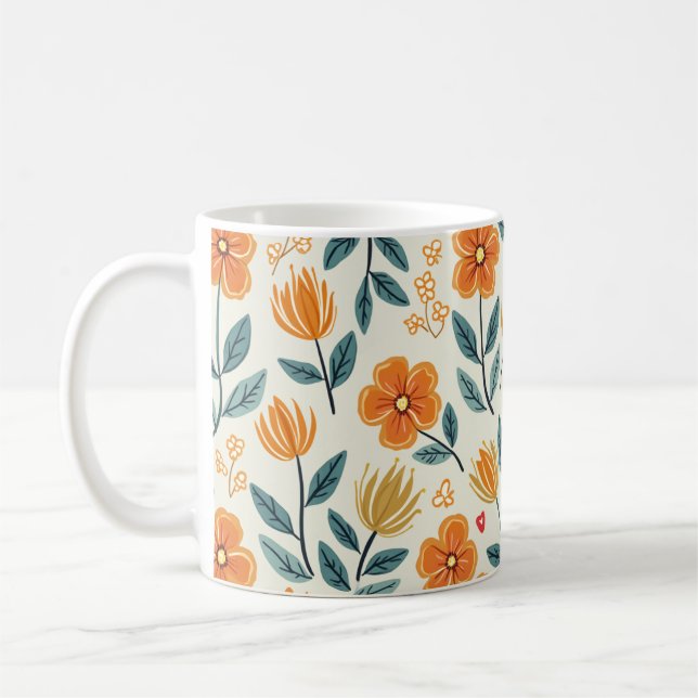 Spring Flower Coffee Mug (Left)