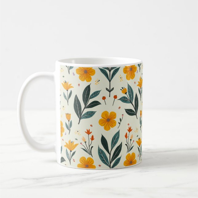 Spring Flower Coffee Mug (Left)