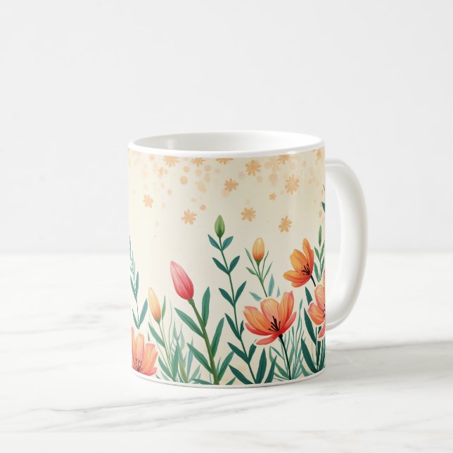 Spring Flower Coffee Mug (Front Right)