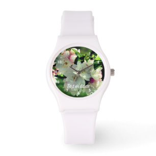 Spring Flower Crabapple Blossoms 2 Personalised Watch