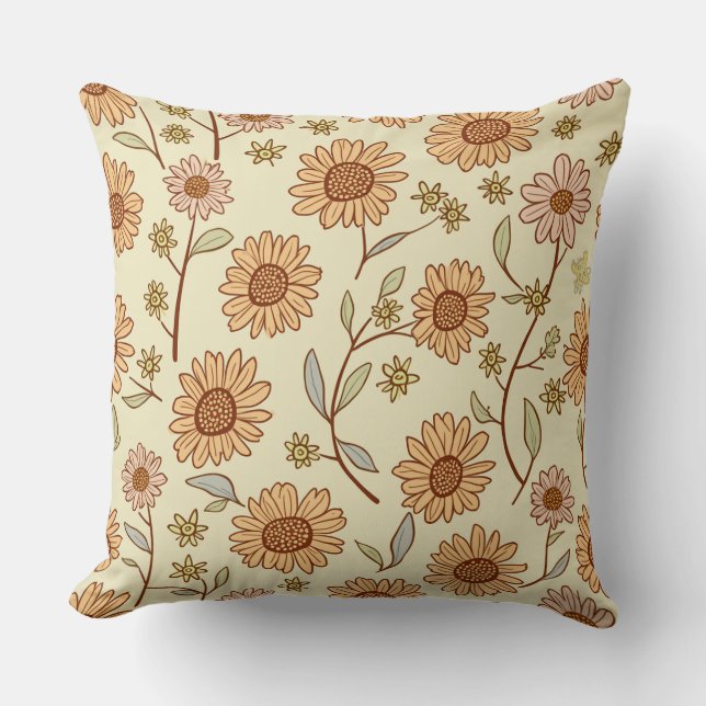 Spring Flower Cushion (Front)