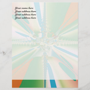 Spring Flower Custom Letterhead