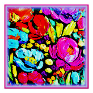 "Spring Flower" Cute Art. Buy Now Poster