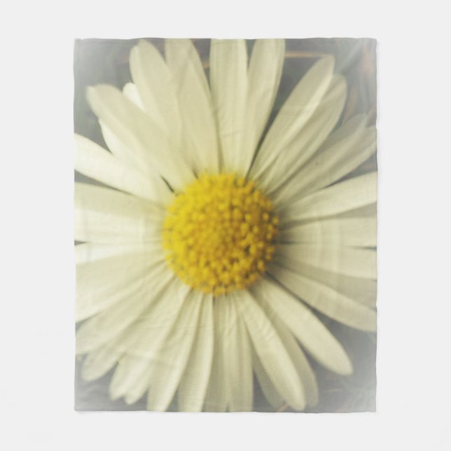 Spring flower fleece blanket (Front)