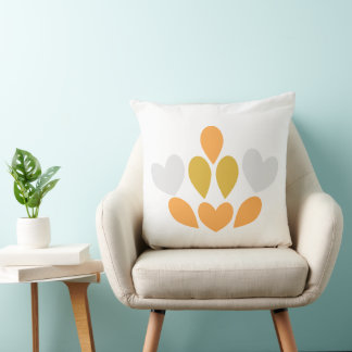 spring flower floral pattern cushion