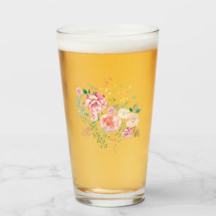 spring flower glass