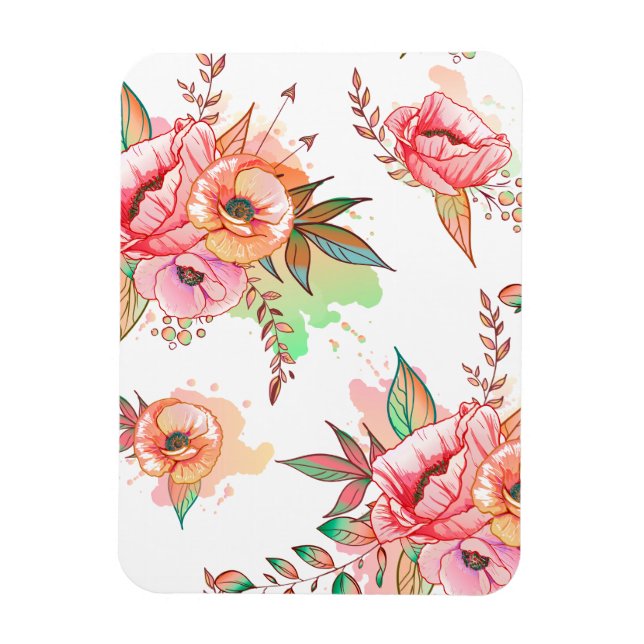 spring Flower Magnet (Vertical)