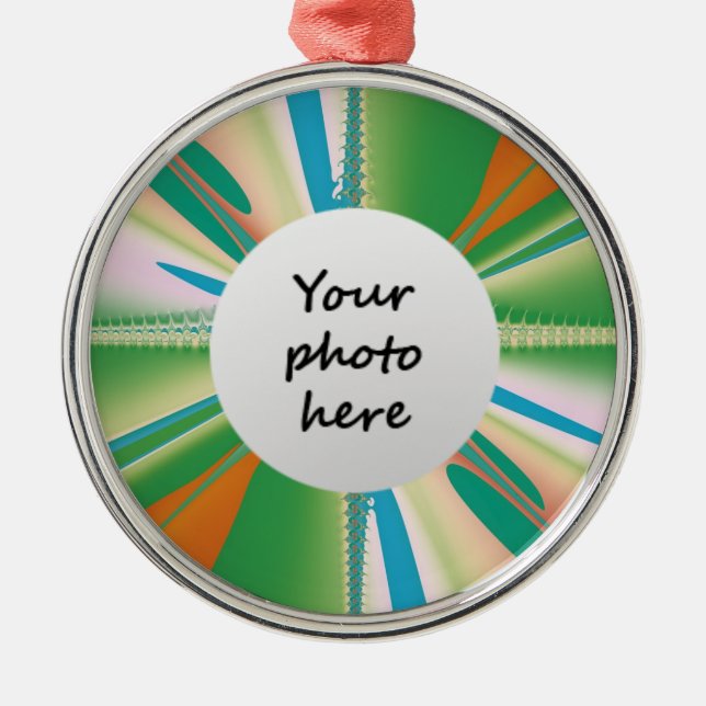 Spring Flower Metal Tree Decoration (Front)