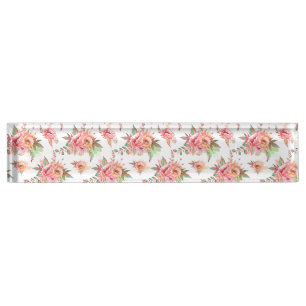 spring Flower Nameplate