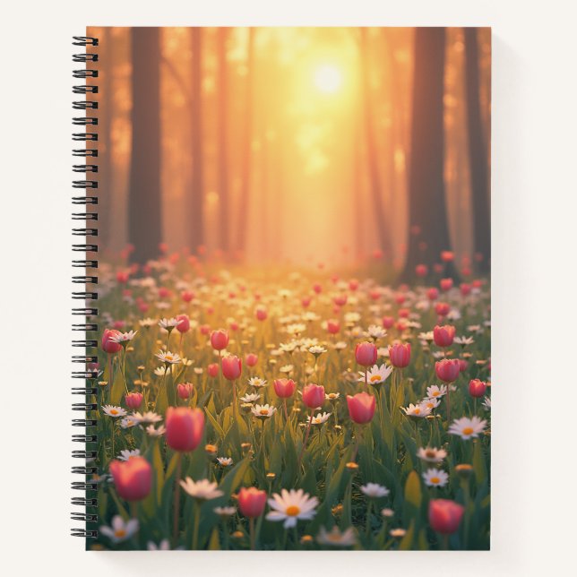 Spring Flower Notebook (Front)