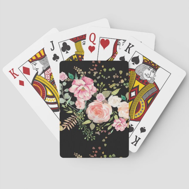 spring flower playing cards (Back)