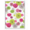 Spring flower retro card (blanco inside)