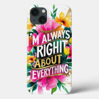 Spring Flower Sarcasm Quote