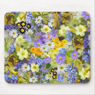 Spring Flower Selection Mouse Mat