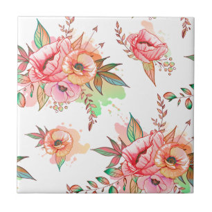 spring Flower Tile