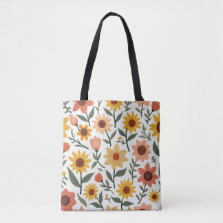 Spring Flower Tote Bag