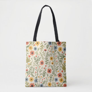 Spring Flower Tote Bag