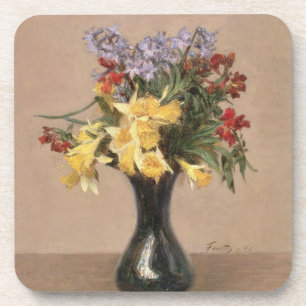 Spring Flowers, 1869 (oil on canvas) Coaster