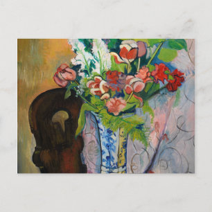 Spring Flowers, 1928 by Suzanne Valadon Postcard