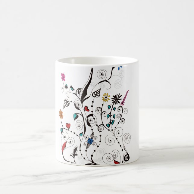 Spring Flowers_2 Coffee Mug (Center)