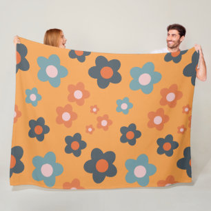 Spring Flowers 60x80 Fleece Blanket